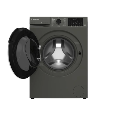 Ariston 12 kg front-loading washing machine, dark gray, 15 programs ,ARWF12143DMBSA