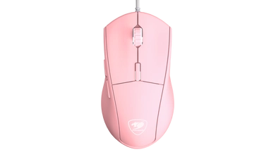 كوغار,ماوس ألعاب مينوس إكس تي مستشعر بصري, وردي