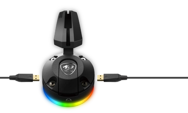 Cougar Gaming Mouse Bungee Bunker Rgb Usb Hub Black