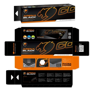 Cougar Gaming Mouse Pad Arena Black