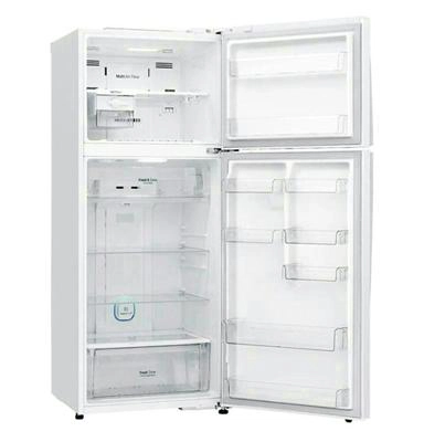 LG Top Freezer Refrigerator 15.4 CU.ft, Smart ThinQ (wifi), Inverter Linear Compressor LT17HBHWLN