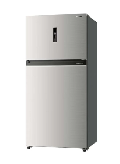 ثلاجة توشيبا بابين 21.5 سلفر GR-RT835WE-PMU(49)