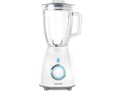 SENCOR Glass Jug Blender, 500 Watts, 1.7 L., White, SBL 5370WH
