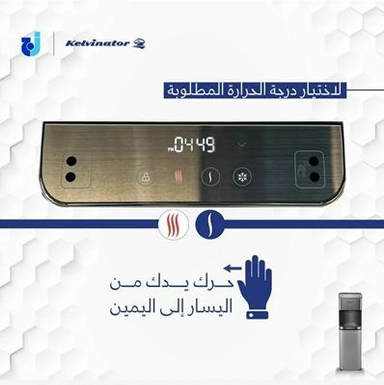 برادة كلفيناتور استاند رمادي KWCMT – S