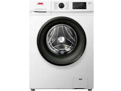 Haam Front Load Washing Machine 7 KG, White, HMFL70W-22N