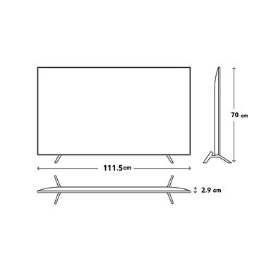 TCL 50" 4K QLED Smart TV with Google TV, 50C635