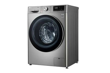 غسالة  LG اتوماتيك 9ك استيل فتحةامامية تنشيف 6 ك WSV0906XM