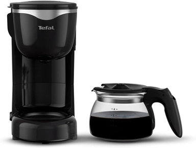 Tefal Coffee Maker, 600W, 0.6L, Black, CM340827
