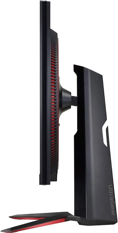 LG شاشة الألعاب ذات الدقة العالية الكاملة طراز UltraGear™‎ مقاس ﻿31.5 بوصة التي تتميز بمعدل تحديث يبلغ 165 هرتز وبميزة تقليل ضبابية الحركة بمقدار 1 مللي ثانية والمتوافقة مع تقنية NVIDIA® G-SYNC®‎