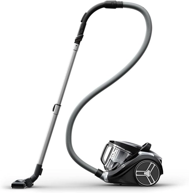 Tefal Bagless Vacuum Cleaner, 900W, Black/Grey, TW4B25HA