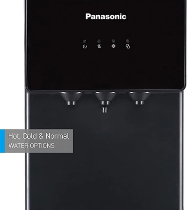 Panasonic Water Dispenser Black & Stainless Steel, SDM-WD3238TG