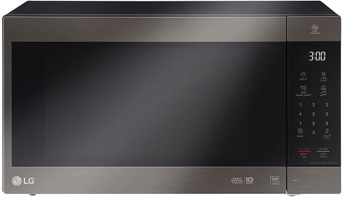 LG NeoChef Microwave Oven,56 Liter, Black STS, MS5696HIT