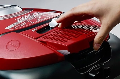 Hitachi Duck Vacuum Cleaner  6 Liter 2200 Watt Red, CV-BA22VBRE