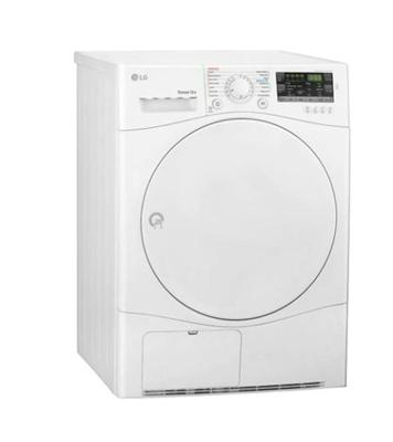 LG 7 Kg Condensing Type Dryer, Sensor Dry, White Color, Smart Diagnosis, RC7066A1F