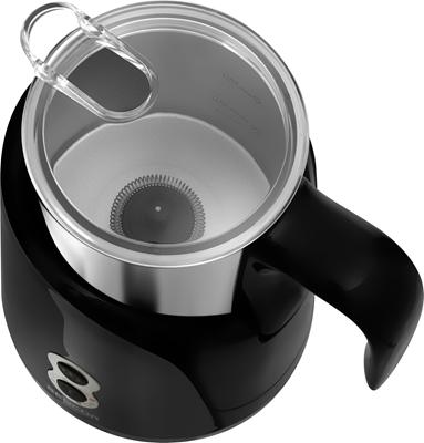SENCOR Milk Frother and Warmer, 650 Watts, Black * Steel, SMF 4000BK