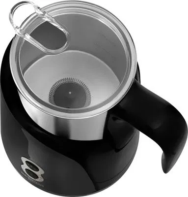 SENCOR Milk Frother and Warmer, 650 Watts, Black * Steel, SMF 4000BK