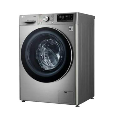LG automatic washing machine, 8 kg, silver, front loader, WFV0812XM