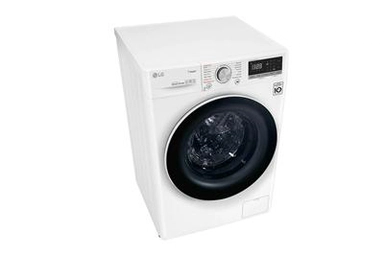 LG Front load Washer-Dryer 9 / 6KG Turbo Dry, White WSV0906WH