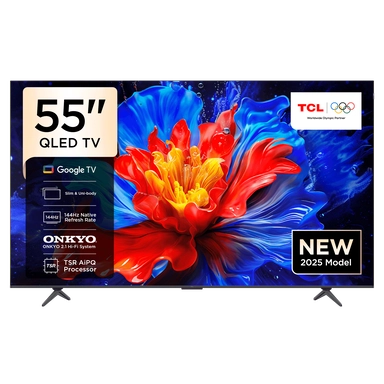 شاشة TCLسمارت 55 بوصة QLED 4k Google TV 55P8K