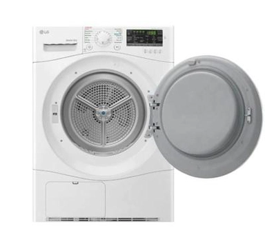 LG 7 Kg Condensing Type Dryer, Sensor Dry, White Color, Smart Diagnosis, RC7066A1F