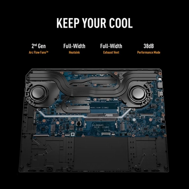أسوس تاف ﭬيمينج F16 i7 14650HX RTX 5060 16GB 1TB 16" W11 رمادي
