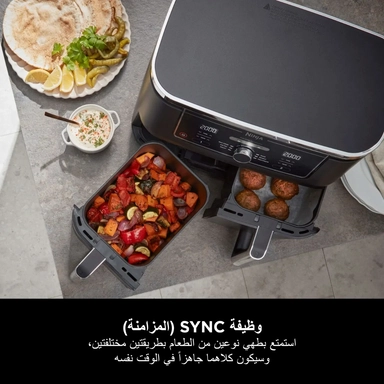 Ninja Dual Zone Air Fryer, 9.5L, AF400ME