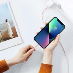 UGREEN USB-C to Lightning Silicone Cable 1m Pink
