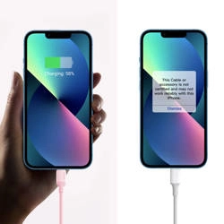 UGREEN USB-C to Lightning Silicone Cable 1m Pink