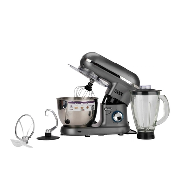 Xper Mixer 1100 Watt 4.5 L. with 1.5 L. Glass Blender, Silver XPSM-902MG 