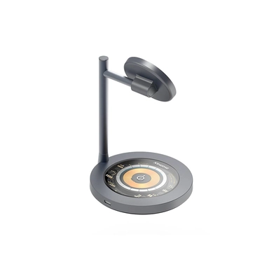 Momax Dual Magnetic Wireless Charging Stand 15W Space Grey