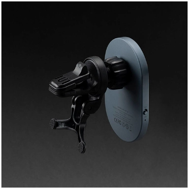 Momax Magnetic Wireless Charging Car Mount 15W Space Grey