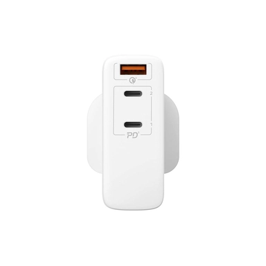 Momax ONEPLUG GaN 140W 3 Ports Fast Charger White