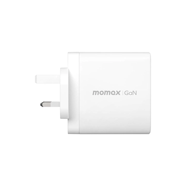 Momax ONEPLUG GaN 140W 3 Ports Fast Charger White