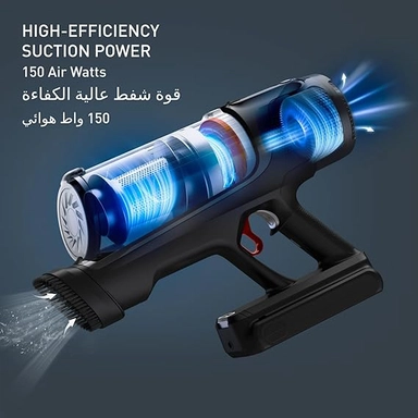 Tefal Cordless Vacuum Cleaner, 150W, Blue/Black, TY9AD3HO