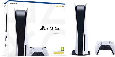 PlayStation 5 Console With Pulse 3D Headset Bundle, CFI-1116A-CFI-ZWH1
