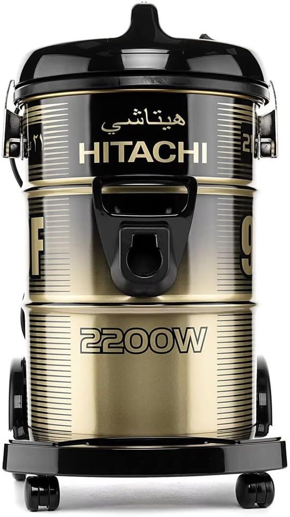 Hitachi Drum Vacuum Cleaner 21 Litre 2200 Watt Black, CV-960FBK
