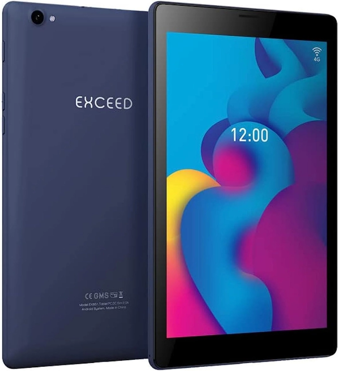 Exceed EX8S1 Tablet 4G LTE Wi-Fi 3GB RAM 32GB 8 Inch Blue