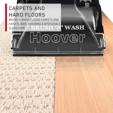 Hoover Brush ‘N’ Wash Carpet and Hardfloor Washer 1350 watt F5916-901
