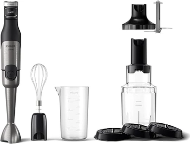 Philips Hand Blender, 500ml, 1200W, Silver/Black, HR2684/00