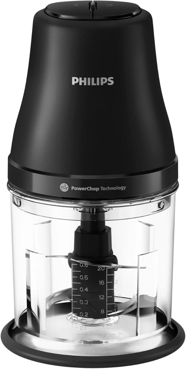 Philips Chopper, 1L, 450W, Black, HR1501/00
