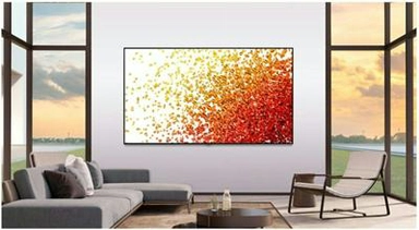 LG Real 4K NanoCell 75 Inch 90 Series, Nano Color, Nano Black, a7 Gen4 AI Processor 4K, 75NANO90VPA