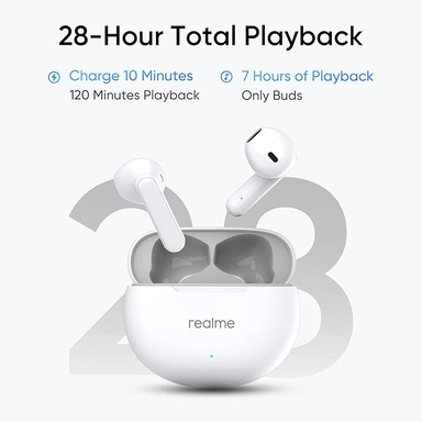 Realme Buds T01 Wireless in-Ear Earbuds White