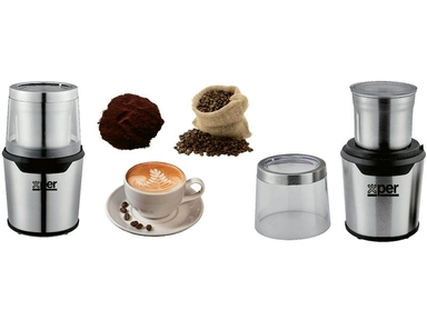 Xper Grinder power 200 watt capacity of 90 grams, XPCG-200S