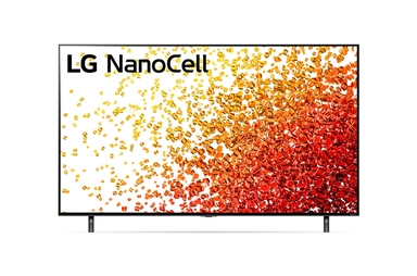 تلفزيون NanoCell من إل جي بدقة 4K حقيقية مقاس 55 بوصة من السلسلة 90، ألوان خلايا النانو، 55NANO90VPA