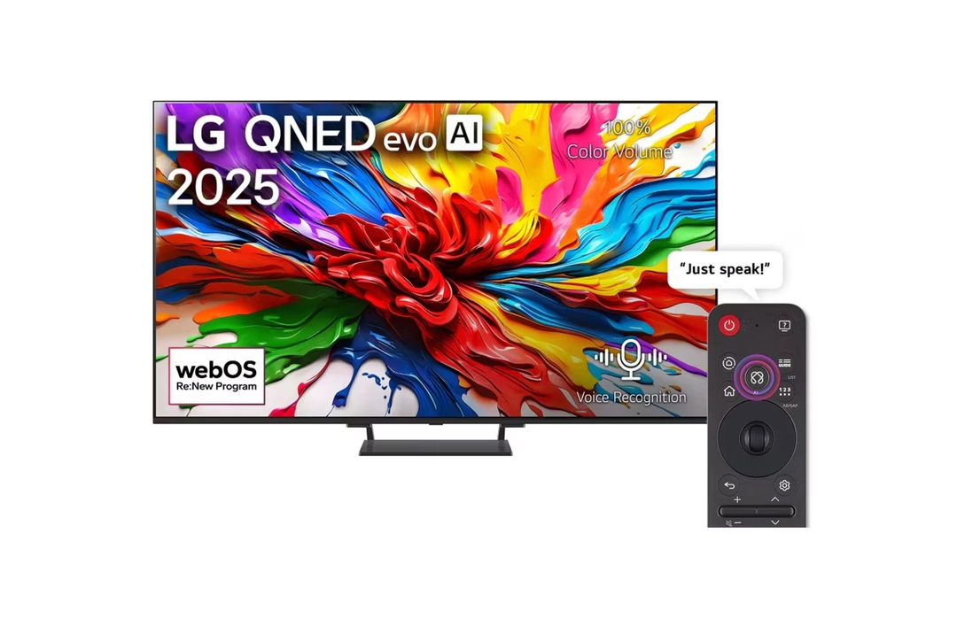 شاشة LG مقاس 65 بوصة WiFi سمارت 4K 65QNED93A6A
