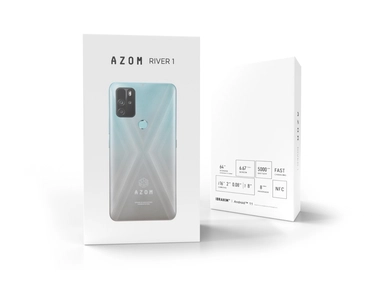 عزوم , ريفير 1 , 3 جيجابايت رام , تخزين 64 جيجابايت, أزرق