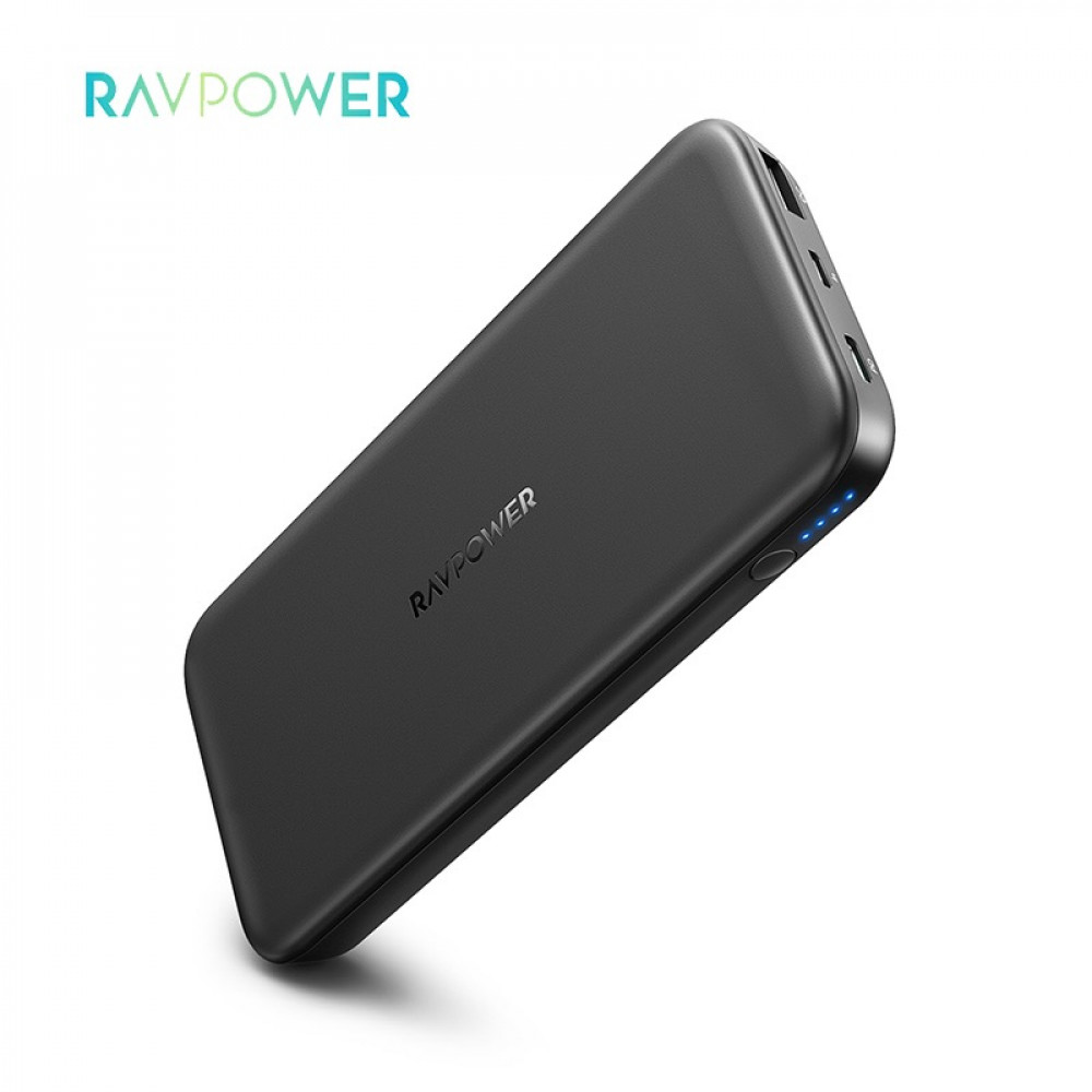 Ravpower Pb173 Pd Pioneer 10000Mah 2-Por t Power Bank Black