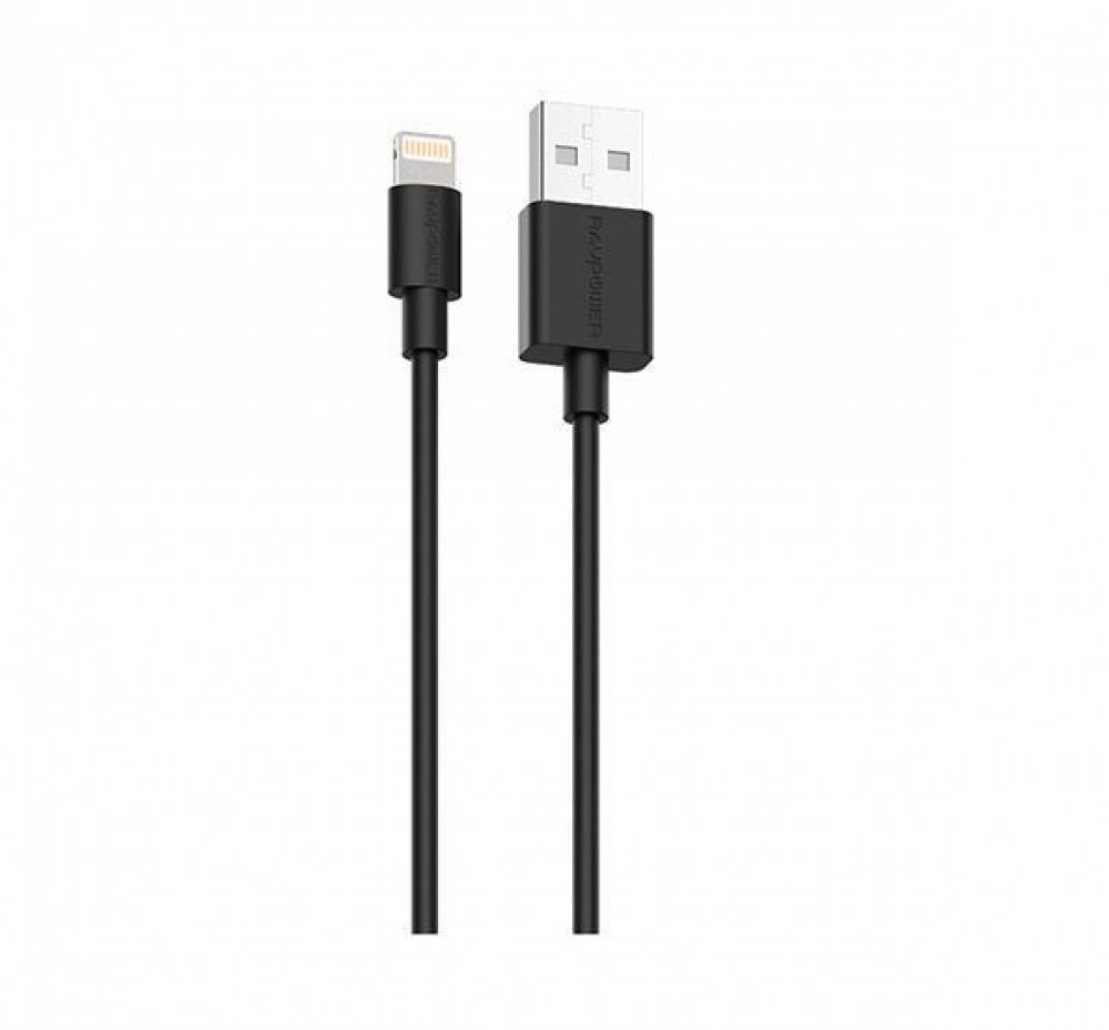 RavPower RP-CB1014 1M Type-C to Lightning Cable Black