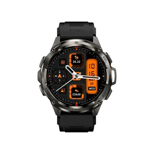 Kospet Smart Watch Tank T3 Ultra GPS 47mm BT Calling Black