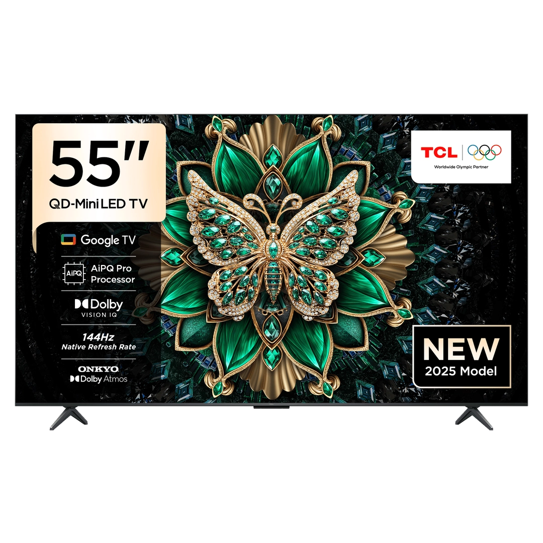 TCL Smart TV 55" QD Mini LED 4K Google TV 55C6K